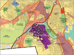 College of the Holy Cross Environs